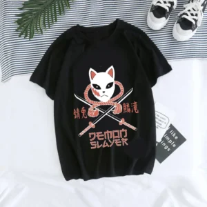 T-shirt Demon Slayer Sabito Masque