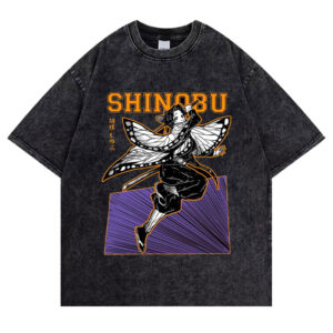 T-shirt Demon Slayer Shinobu Vintage